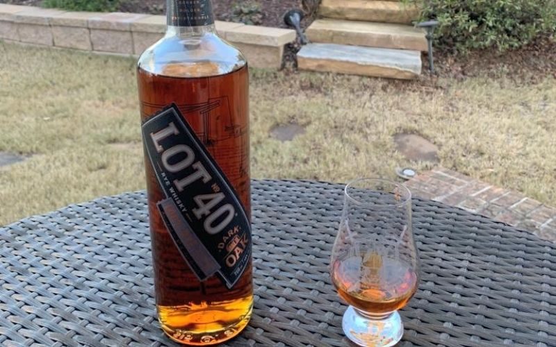 Lot 40 Dark Oak Canadian Rye